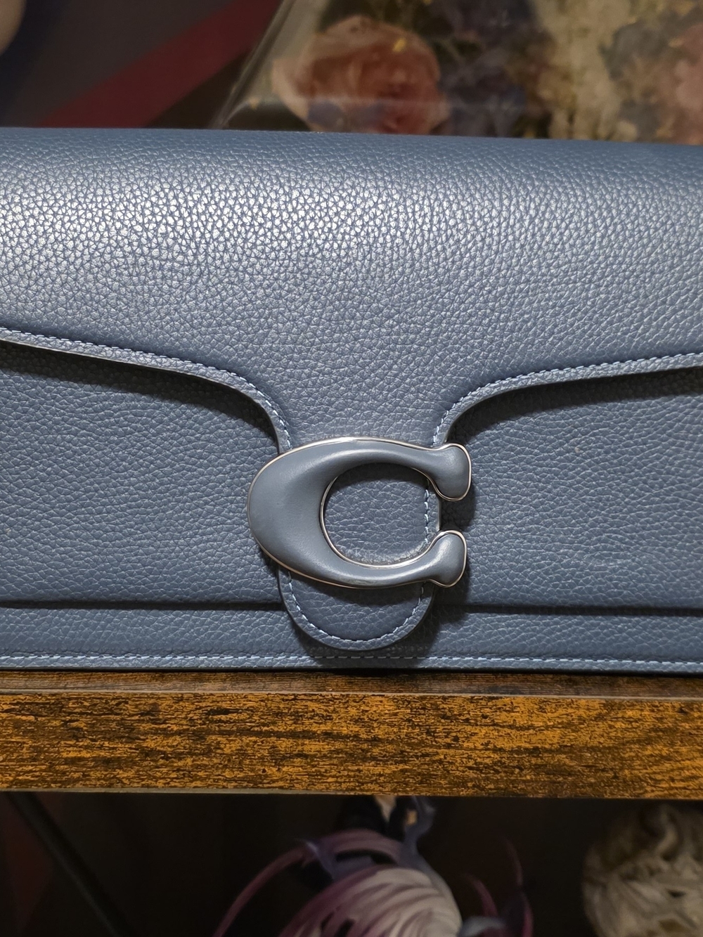 Coach, Denim Blue Tabby 26